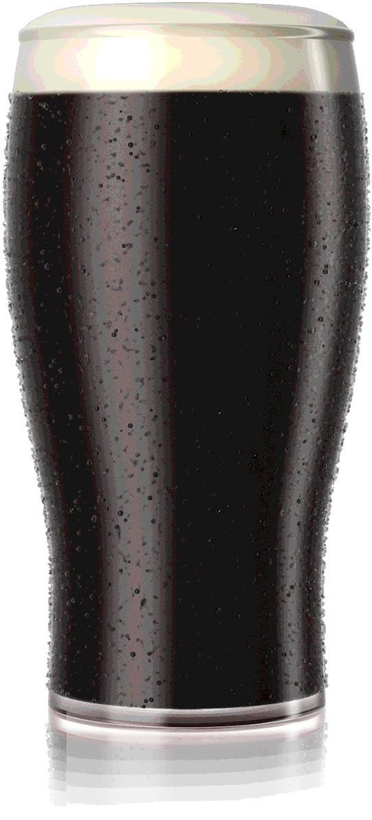A pint of Irish stout